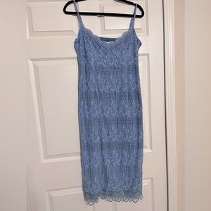 Lace body con dress